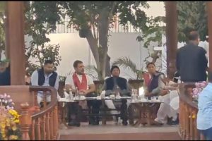 Rahul Gandhi Meets Lalu Yadav