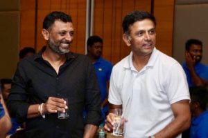 Shitanshu Kotak and Rahul Dravid