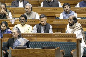 Sonia Gandhi in Rajya Sabha