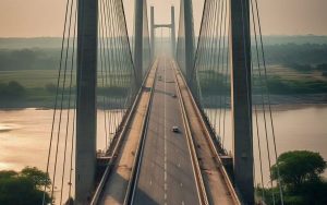 Kachchi Dargah-Bidupur Cable Bridge