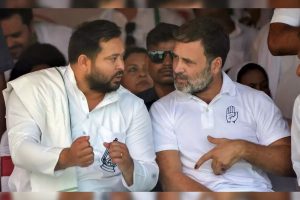 तेजस्वी यादव और राहुल गांधी