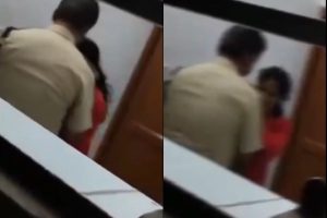 Viral Video of Karnataka DSP and woman in bathroom