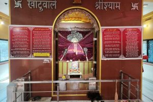 मधुपुर का श्री श्याम मंदिर जहां से हुई चोरी