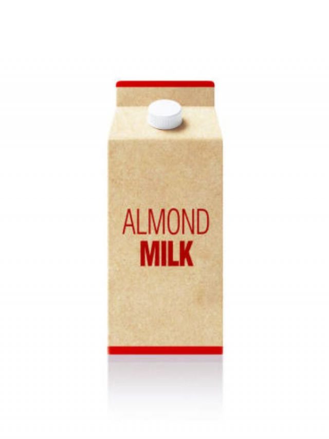 Cropped Almond Milk Poster