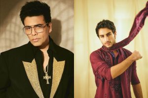 Karan Johar Confirms launch Saif Ali Khan Amrita Singh Son Ibrahim Ali Khan