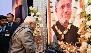 nitish kumar| Sushil Modi Death Anniversary: ​​CM Nitish Kumar paid tribute to Sushil Modi