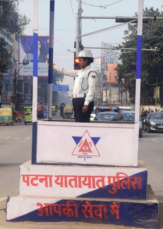 traffic police post