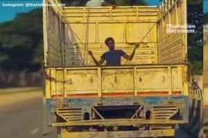 truck jhoola video viral