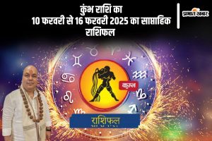 Aquarius Weekly Horoscope 10 February to 16 February 2025 in Hindi