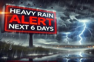 Heavy Rain Alert next 6 days