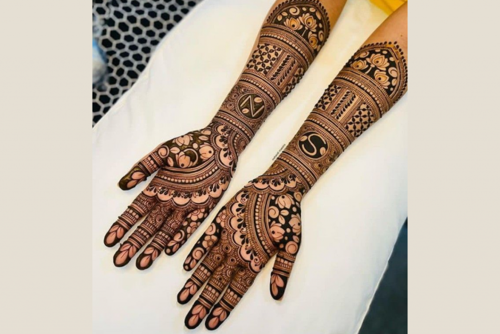 Full Hand Mehndi Design 2