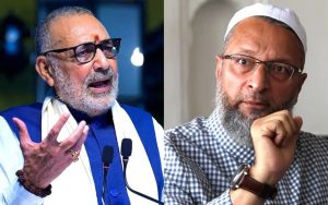 Giriraj Singh Asaduddin Owaisi