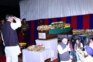 Governor's tribute in ranchi