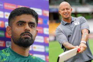 Babar Azam and Herschelle Gibbs