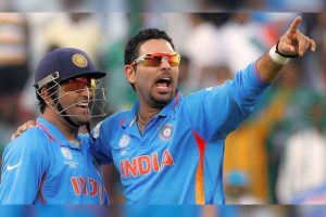 MS Dhoni and Yuvraj Singh