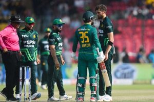 Shaheen Afridi and Matthew Breetzke Clash on field.