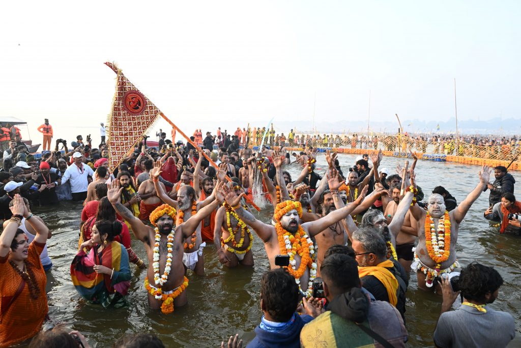 Mahakumbh Sadhu photo today