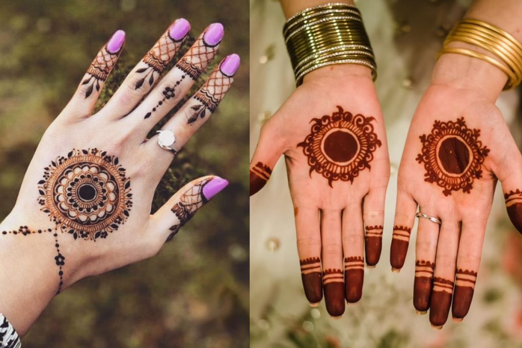 Minimal Mehndi Design