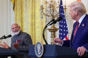 PM Modi With Trump