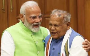 PM Modi and Jitam Ram Manjhi