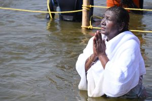 President Draupadi Murmu at Triveni Sangam