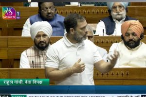 Rahul Gandhi in Lok Sabha