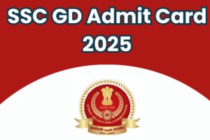 SSC GD Constable Admit Card Out