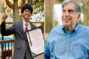 Shantanu Naidu and Ratan Tata