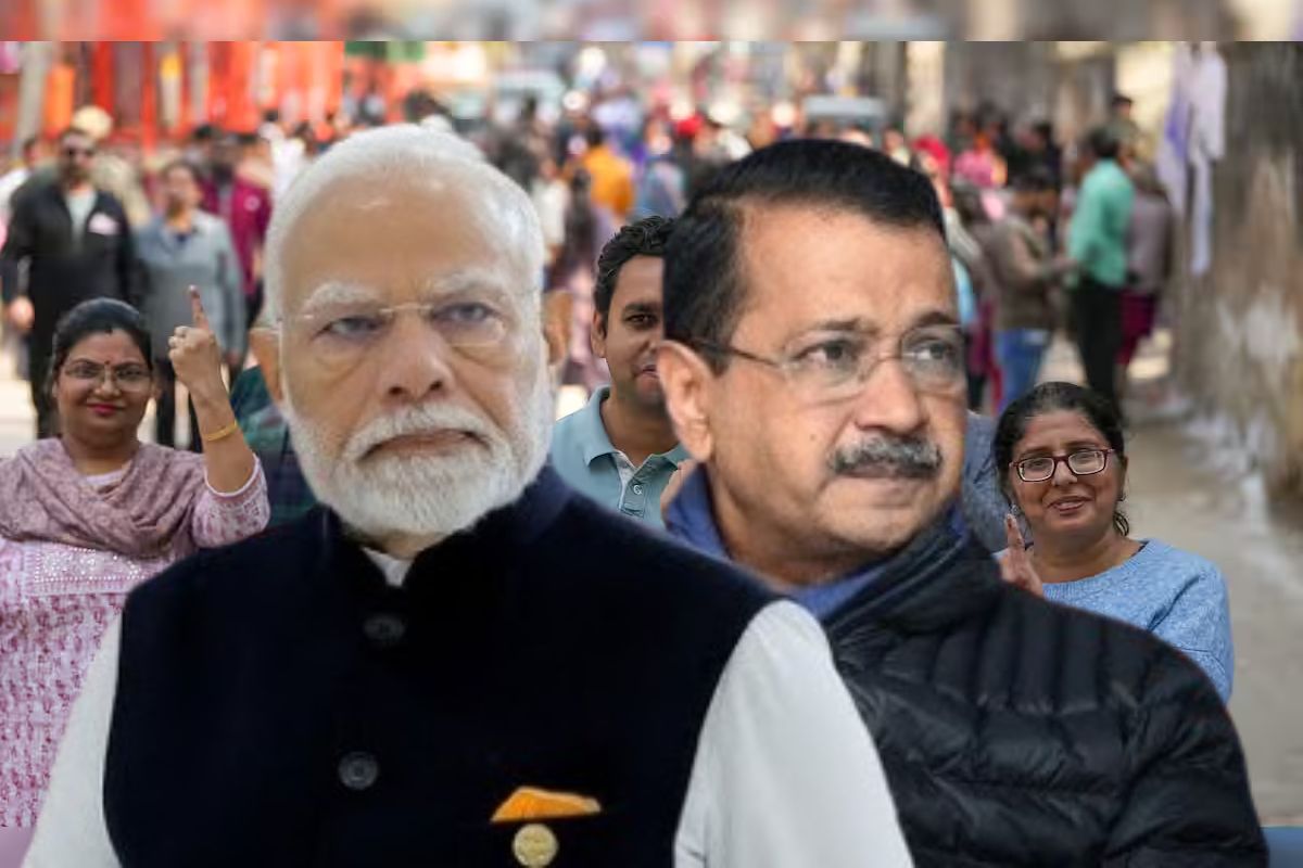 Delhi Exit Polls: एग्जिट पोल में आप हुई साफ! दिल्ली के लोगों पर चला मोदी का मैजिक 