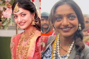 Mahakumbh girl Monalisa bridal look viral