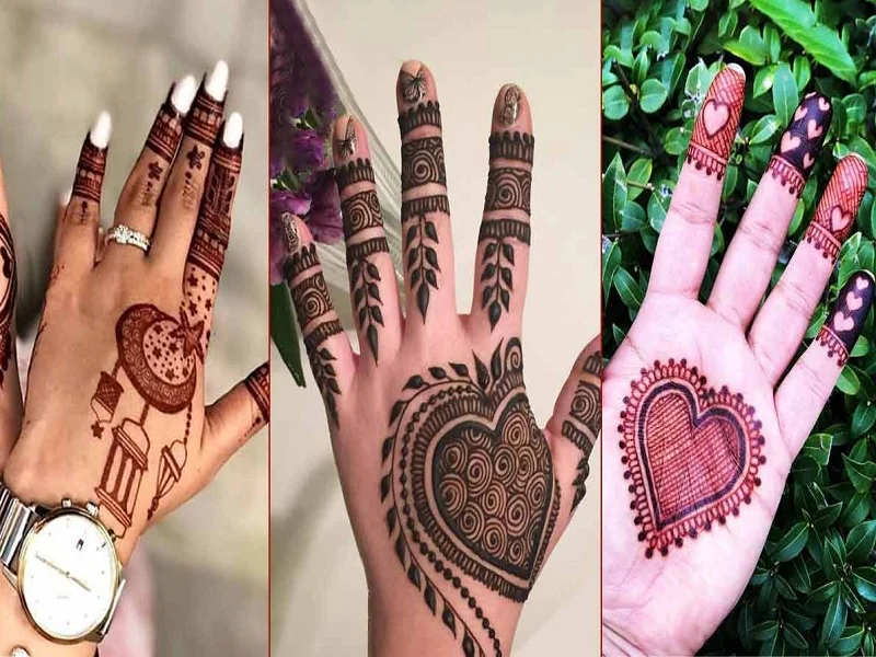 Valentine Day Mehndi Designs