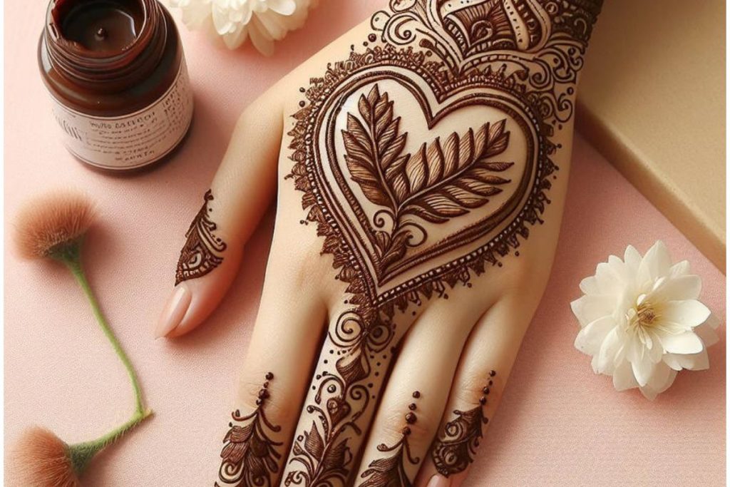 Valentines Day 2025 Mehndi Designs 1