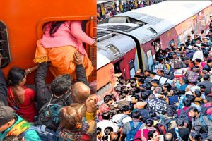 mahakumbh mela patna junction| Mahakumbh Mela 2025: Chaos at Patna Junction due to crowd, fight for seats in trains