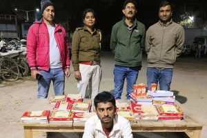 patna liquor ban| Liquor was being sold by the kilo in sweet boxes in Patna, one arrested