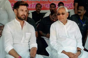 Nitish Kumar and Chirag Paswan